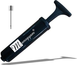 Manogyam Multiuser Hand Ball Pump Inflator with Needle, Nozzle Extension for Soccer Basketball Pump, Football Pump, Handball Pump, Volleyball Pump, Ball Pump