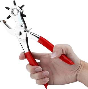 GETZET Belt Punching Machine with Multiple Hole 6 Sizes Hand Pliers Punches & Punching Machines
