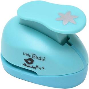 LITTLE BIRDIE Craft Punch 0.5inch - Star Flower, 150 gsm 1pc Punches & Punching Machines