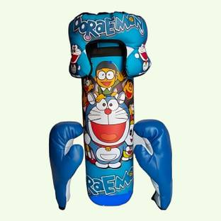 HARSIMRAN TRADERS Doreamon Super Boxing Kit for the Age(3-7 Years)- Unleash your Coordination Hanging Bag