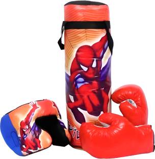 Harsimran Spiderman Super Toy Punching Kit - Ultimate Boxing Training for Kids 3 to 7 Year Hanging Bag