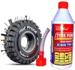 Redtize Tyre Sealer Anti Puncture Tyre Sealant for All Two Wheeler Tubeless Tyre Puncture Repair Kit