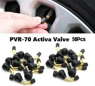 PRIDE Scooter Tubeless Tyre Valve Activa PVR 70 Pack of 50 Pieces Tubeless Tyre Puncture Repair Kit