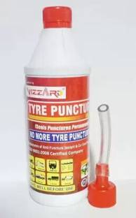 Tyreeseealant Tube and Tubeless Tire Sealant Pack Of 1 Tubeless Tyre Puncture Repair Kit