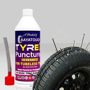 Aayatouch Tubeless Tyre Sealant And Coolant Tubeless Tyre Puncture Repair Kit Tubeless Tyre Puncture Repair Kit
