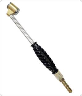 PRIDE Twin Head Air Valve Connector 7" (Pack of 1) Tubed Tyre Puncture Repair Kit