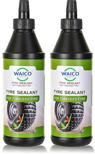 HouseOfCommon Tubeless Tire Sealant 2X350mL Anti Puncture Liquid Gel for Bike, Scooty & Car Tubeless Tyre Puncture Repair Kit