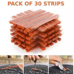 Rahidhay Puncher Strips 30 Piece Tubeless tyres puncher Repair Kit Tubeless Tyre Puncture Repair Kit