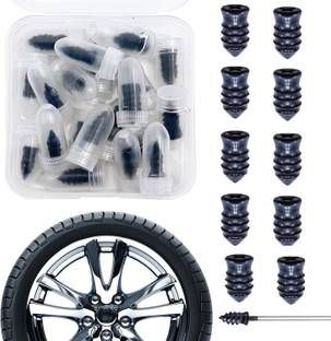 RIDHHANAL 10 Pcs Puncher Repair Screws Tubeless Tyre Puncture Repair Kit Tubeless Tyre Puncture Repair Kit