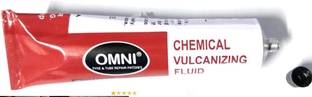 PRIDE Omni Chemical Vulcanizing Fluid (CVF 75 ml) Adhesive/Solution Tube Tubeless Tyre Puncture Repair Kit