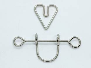 SSR SHOP A SARKAR METAL HEART PUZZLE / HEART SEPARATION PUZZLE TRICK