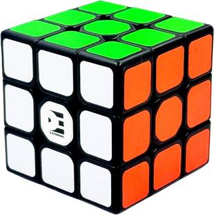 D ETERNAL Cube 3x3 High Speed Smooth Magic Puzzle Brainteaser Game Toy