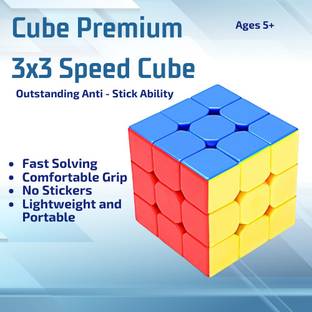 wesoulgifts 3x3 Speed SoulCUBE – Smooth, Fast, and Fun Puzzle Toy