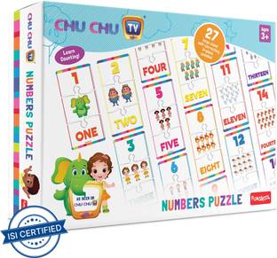 FUNSKOOL CHU CHU NUMBERS JIGSAW PUZZLE