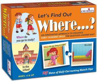 Creative Educational Aids Let's Find Out Where...?