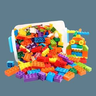 ARIZON Top CreateBlock: DIY Plastic Building Blocks Set for Kids,100+ Pieces, Ages 3+