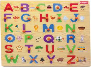 FUNSKOOL ABC WOODEN PUZZLE-3701100