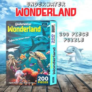 BOOKFORD Underwater Wonderland Jigsaw Puzzle Game & Fun and Learning