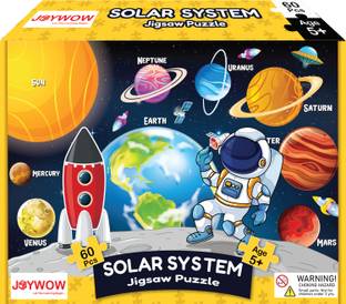 joywow 60 pcs Solar System Puzzle Birthday Return Gifts for Kids Ages 5 to 12 years