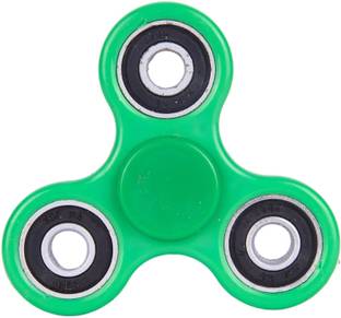 PREMSONS Fidget Spinner 608 Four Bearing Ultra Speed Tri Spinner Hand Spin Toy Green Black Wing Bearings