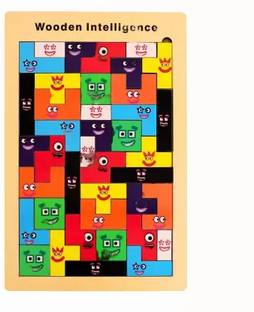 hinati Tetris Jigsaw Puzzle Educational Intelligence Games for all Kids