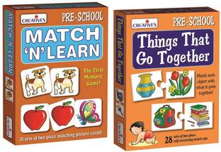 CREATIVE'S "Match N Learn" + "Things That Go Together" - Combo