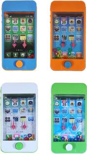 Humaira Water Ring Toss Game Bubble Mobile Handheld Console for Return Gift to Kids Children Boys (Pack of 4)