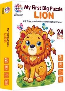 Ratnas My First Big Puzzle Lion Jumbo jigsaw puzzle for Kids (25 Pieces) (1592)
