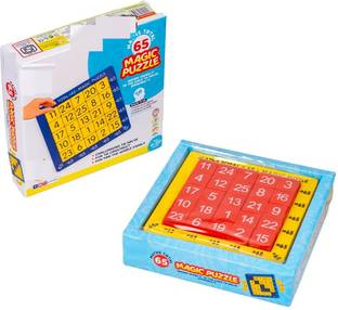 zokato Magic Puzzle 65 Maths Total Mind Challenging Board Game