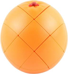 Kiditos Fruit Cube Orange Shaped Magic Cube Speed Puzzle Twisty Educational Toy For Kids