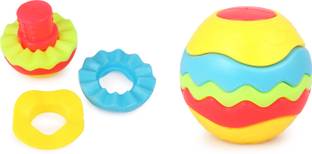 asian Activity Wonder Ball, Learning Activity Toy, Multicolor, 5 Slice For Toddlers