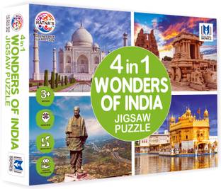 Ratnas Wonders of India jigsaw puzzle (396 Pieces) (1583)