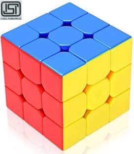 SHIMZAN High Speed & Smooth 3x3 Cube for Kids Playing & Learning (6x6x6 CM)