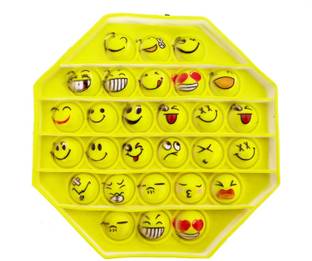 Rockjon Push-Pop it Fidget Toy Emoji pop it Fidget Toy Octagon