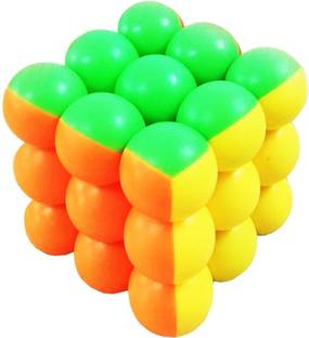AZEENA High Speed Stickerless 3x3 Cube 1 Pieces