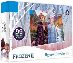 zokato Frozen II 99 Pieces Disney & Marvel Series Jigsaw Puzzle for Kids