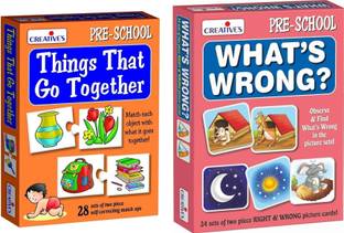 CREATIVE'S What's Wrong & Things That Go Together (Combo Pack)