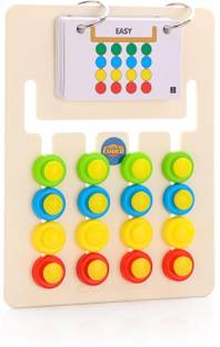 VNS Kids Slide Puzzle Game Color & Pattern Matching Learning Toys for 4-8 Years