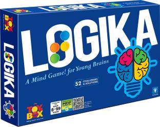 TOYZTREND Logika A Mind Game For Young Brains with 52 Challenges