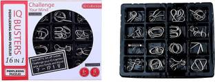 ARNIYAVALA Brain Teasers Metal Wire Puzzle Toys - Assorted Metal Puzzle Toys