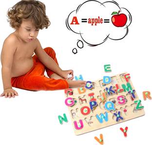 GAMLOID Educational Alphabets Enhances Memorisation Learning Through Play Kids Toy