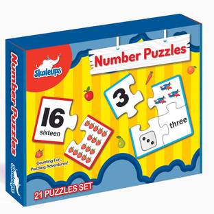 Skaleups Match & fix - 1 - 20 Numbers Math Easy Learning , Jigsaw Puzzle toy & Fun
