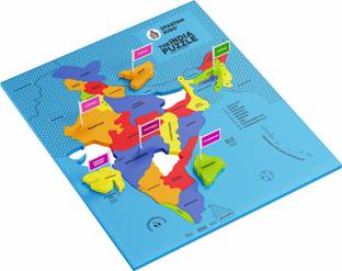 spartan kids Indian States Puzzle Game with Capital