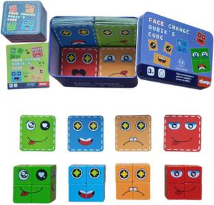 KITI KITTZ Emoji Cube face Change Game for Kids | Learning Educational Emotion Change Block