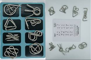 SSR SHOP METAL PUZZLE SET PART 2 (Set of 8) / Metal Brain Puzzle
