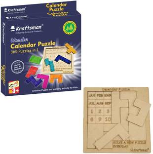 Kraftsman Calendar Puzzle: A Year's Worth of Challenges