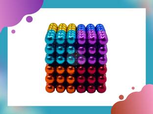 Cuddles Magnetic Creations 5mm Multicolored Balls for Endless Shapes