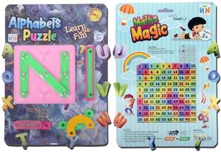 CountryLink Alphabet Puzzle Fun 2 Alphabet Matching Puzzle 7 Different Ways to Play & Learn