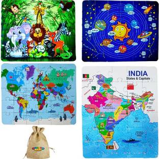 मास्टर मार्ट jigsaw puzzle 4in1