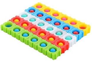 RAGVEE Toys Pop It Puzzle, Push Pop Bubble Toy, Plastic Fidget Sensory Toy